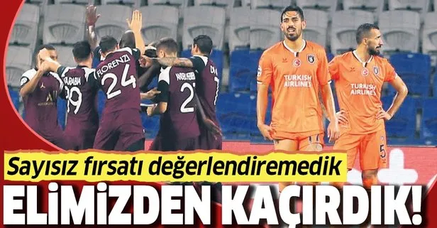 Medipol Başakşehir üstün oynadığı maçta PSG’ye boyun eğdi