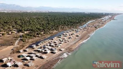 Antalya Aksu Kumköy Sahili’nde doğa katliamı! Kaçak barakalar yüzünden caretta carettaların yumurtalarının yüzde 56,9’u bozuk çıktı