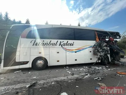 Bursa’da tır yolcu otobüsüne arkadan çarptı! Ölü ve yaralılar var: Arkadaşım ağır yaralı, bir kişinin kolunun koptuğunu gördüm