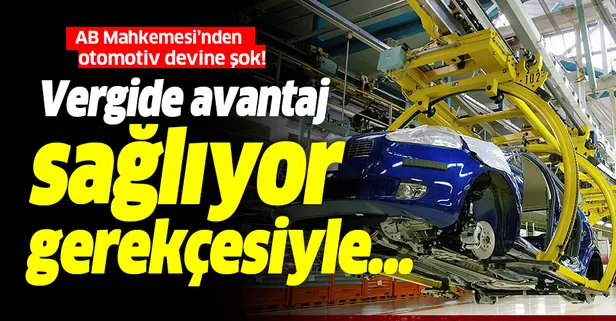 AB'den flaş Fiat kararı! Vergi uygulamaları avantaj sağlıyor gerekçesiyle tam 30 milyon Euro..