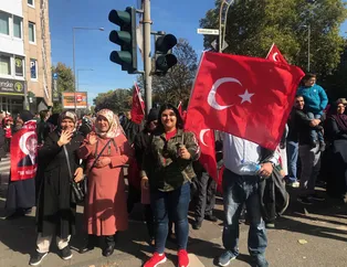 Köln'de Başkan Erdoğan coşkusu