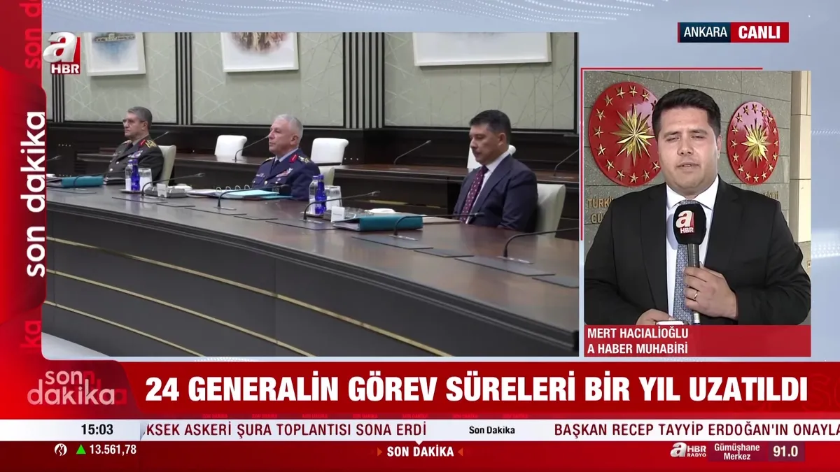 2026 YAŞ kararları belli oldu: TSK'da atamalar ve görev süresi uzatmaları