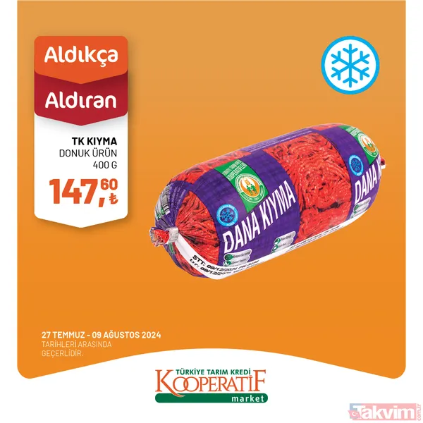 Tarım Kredi Market'te 60 üründe dev indirim! Katalogda yok yok! Taze Kaşar 249 TL, Siyah Zeytin 115 TL, Tuvalet Kağıdı 40'lı 209 TL... - 44