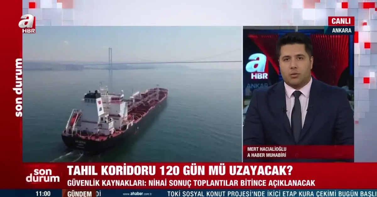 Son dakika: Tahıl anlaşması 4 ay daha uzatıldı