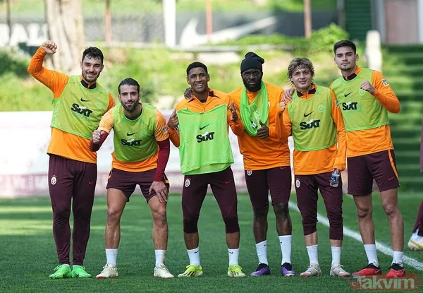Sakat Oyuncuların Takıma Dönmesiyle Birlikte Galatasaray, Derbi Öncesi Eksiksiz Çalıştı.