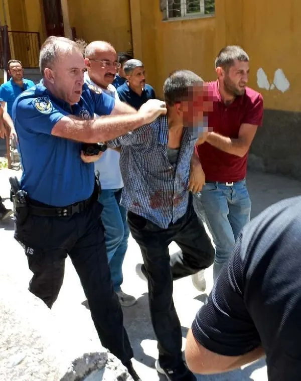Kayseri'de korku dolu anlar: Eşinin alıkoyduğu kadını polis kurtardı!-2