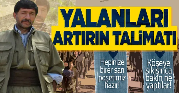 PKK'nın eteği tutuştu! Kafalarını bile çıkaramayan örgüt yöneticisi Fehmi Atalay'dan 'Yalanları artırın' talimatı