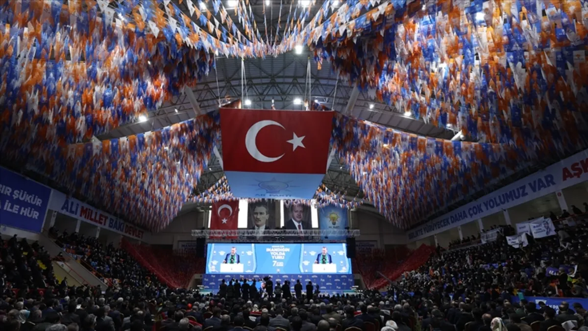 AK Parti'nin 23 Şubat'taki 8. Olağan Büyük Kongresi'nin sloganı belli oldu