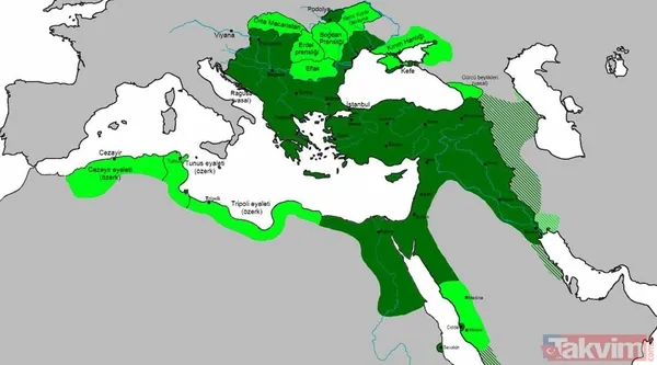 Yaşadığınız şehrin ve memleketinizin Osmanlı'daki ismi! 1000 yılda harita böyle değişti - 1