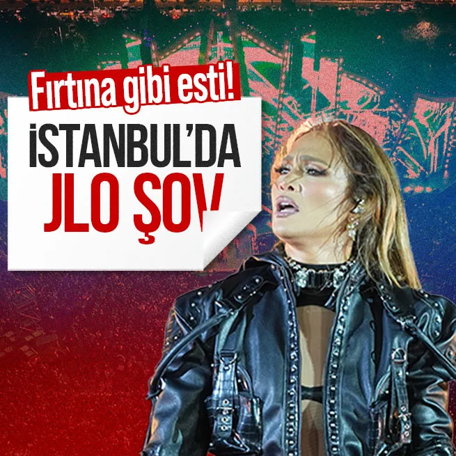 İstanbul’da Jennifer Lopez rüzgarı!