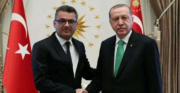 Başkan Erdoğan Kuzey Kıbrıs Türk Cumhuriyeti KKTC Başbakanı Tufan Erhürman’ı kabul etti