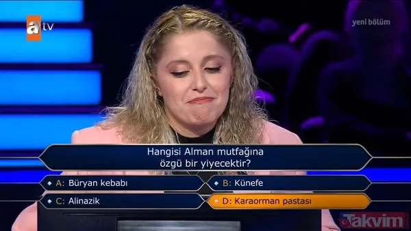 Kim Milyoner Olmak İster'de çarpıcı 'mide' sorusu! Kenan İmirzalıoğlu'ndan "Ciddi bir skandal olurdu!" yorumu... Yarışmacıdan bomba cevap - 42