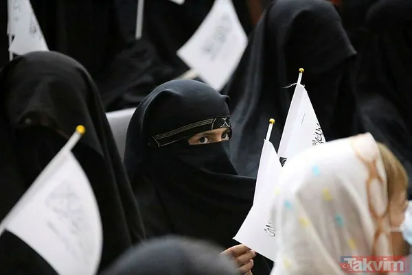 Afgan kadınlar Kabil Eğitim Üniversitesi’nde Taliban’a destek programı düzenledi - 2