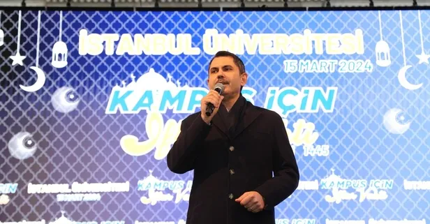 Cumhur İttifakı İBB Başkan Adayı Murat Kurum'dan gençlere özel davet: "İstanbul’umuzun geleceği adına birçok yeni müjdemizi açıklayacağız"