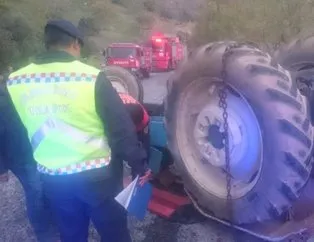 Aydın’da trajik traktör kazası: 1 ’i ağır 3 yaralı