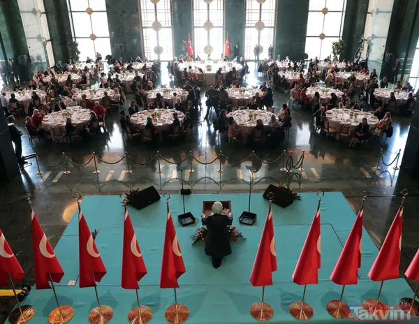 Cumhurbaşkanlığı Külliyesi'nde 8 Mart'a özel koruyucu aile yemeği - 46