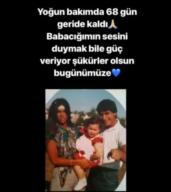 Mehmet Ali Erbil'in kızı Sezin Erbil'den duygusal paylaşım: Sesini duymak bile güç veriyor-1