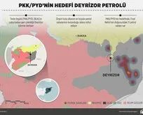 Terör örgütü PKK/PYD’nin hedefi Deyrizor petrolü
