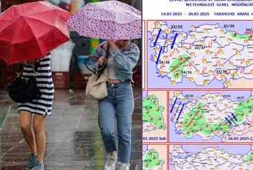 Fırtına, yağmur ve 44 derece sıcaklık bir arada! Meteoroloji’den şehir şehir kritik hava uyarısı: İstanbul da listede!