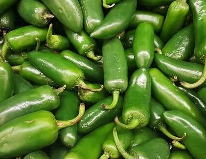 Migrene yeşil biber