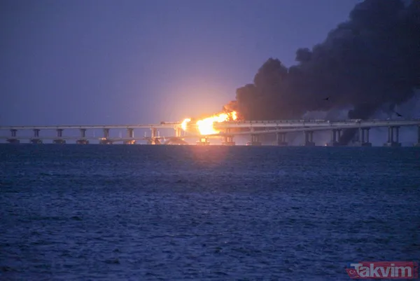 Kerç Köprüsü'nde patlayan kamyonun gümrük görüntüleri ortaya çıktı! Rusya'dan 'Ukrayna istihbaratı' iddiası... - 10