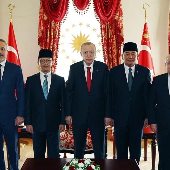 Başkan Erdoğan Endonezya bakanlarını kabul etti
