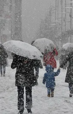 İstanbul'a kar geri geliyor