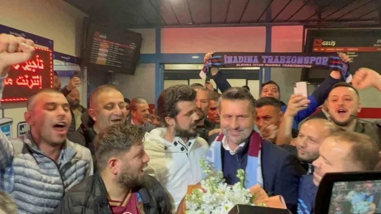 Trabzonspor’un yeni teknik direktörü Nenad Bjelica Trabzon’da