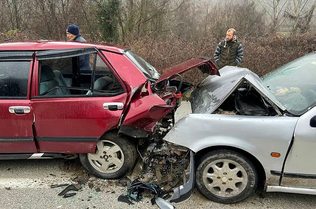 Düzce'de feci kaza: 7 yaralı!