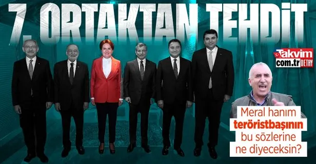 PKK elebaşı Murat Karayılan’dan 6’lı masaya hem ortaklık itirafı hem uyarı! Yanlış hesap yapanlar var