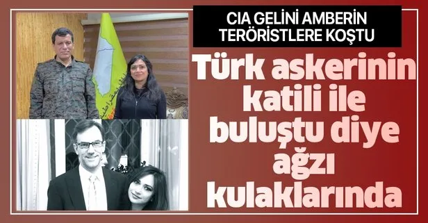 Amberin Zaman terörist Mazlum Kobani’yle görüşüp fotoğraf paylaştı