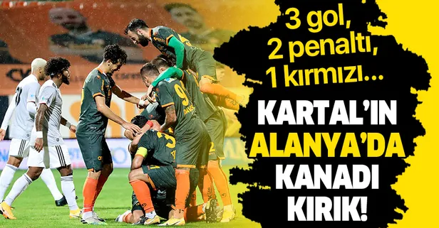 Kartal'ın Alanya'da kanadı kırık! (MS: Aytemiz Alanyaspor 2-1 Beşiktaş)