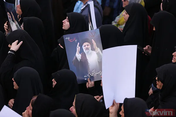 İran'da yas var: Kare kare İbrahim Reisi'nin cenaze töreni - 31