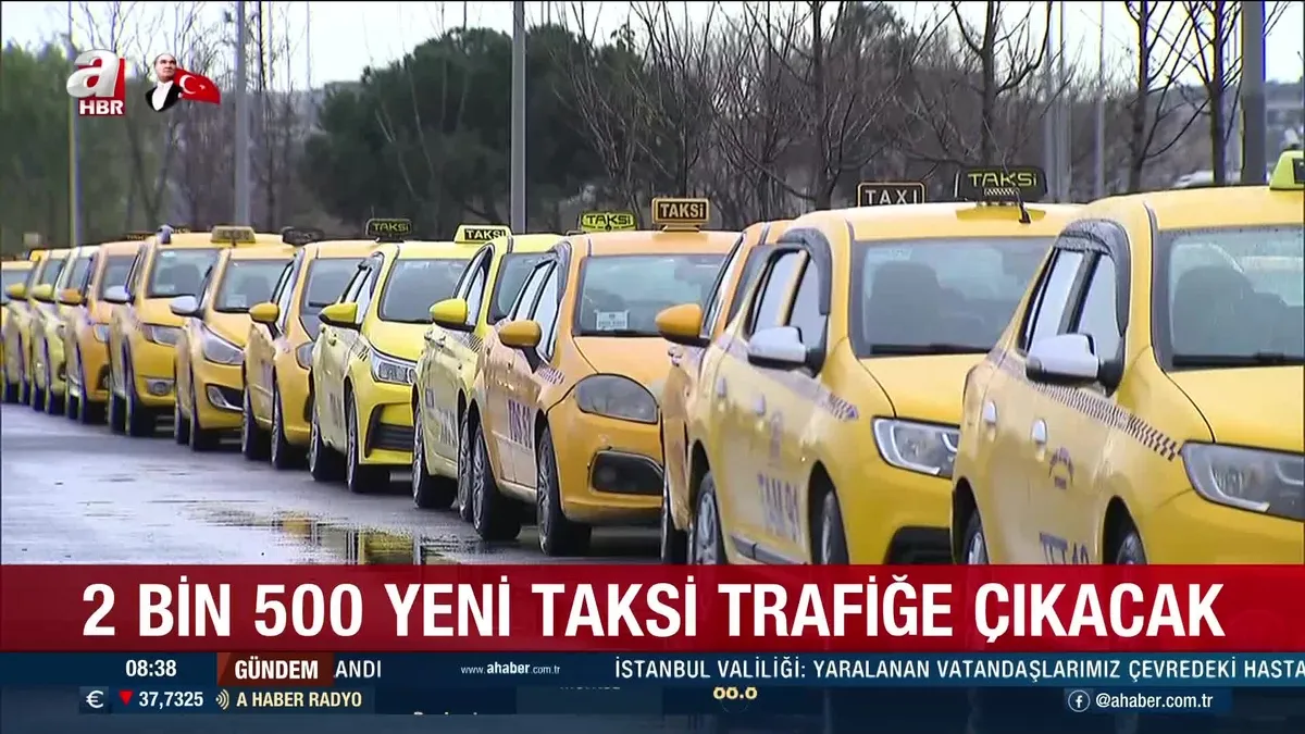 İstanbul'a yeni taksiler geliyor! Nakit ödeme yok!
