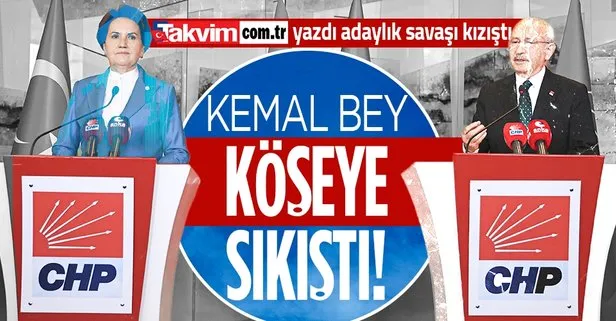 Kemal Kılıçdaroğlu - Meral Akşener arasında savaş kızıştı! Takvim.com.tr yazmıştı: İYİ Parti’nin anket planı pazarlığı alevlendirdi