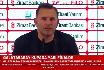Okan Buruk maç sonrası konuştu