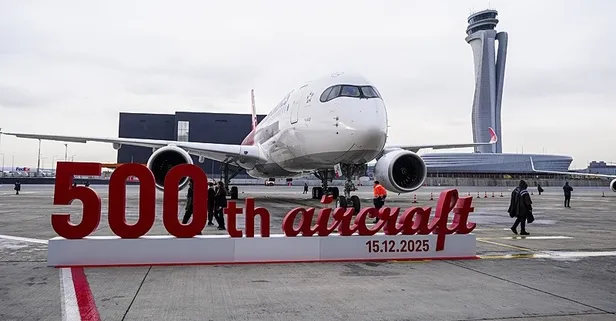 THY 500’üncü uçağını özel uçuşla tanıttı