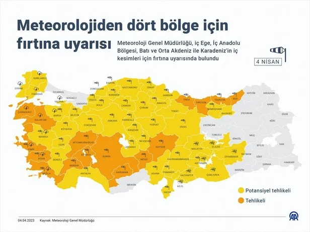 Meteorolojiden 60 ile sarı ve turuncu kod! Hava sıcaklıkları düşüyor sağanak ve fırtına geliyor-2