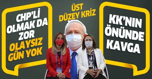 CHP’de kriz bitmiyor: Eski Kadın Kolları Başkanı Fatma Köse ile Kadın Kolları Başkanı Aylin Nazlıaka Kemal Kılıçdaroğlu’nun önünde tartıştı
