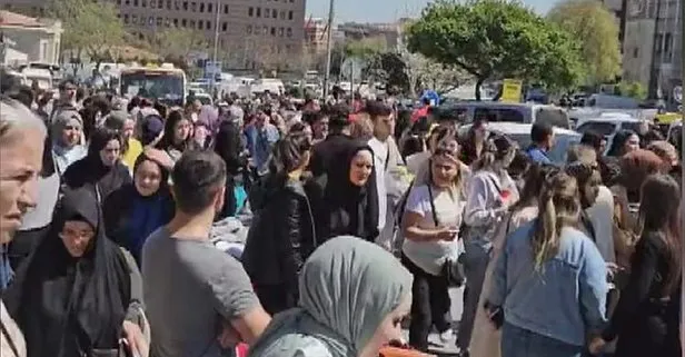 Bakırköy Halk Pazarı’nda bomba paniği! Yankesicilik yaparken yakalanan zanlı bomba var diye bağırdı