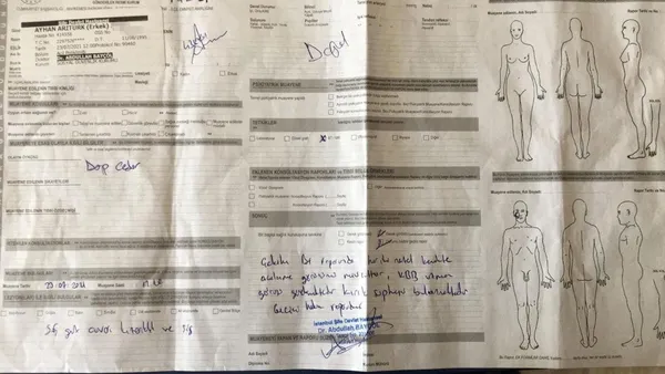 İşte darp raporu! Cankurtaranlar A Haber ekibine saldırdı kameramanın burnu kırıldı-4