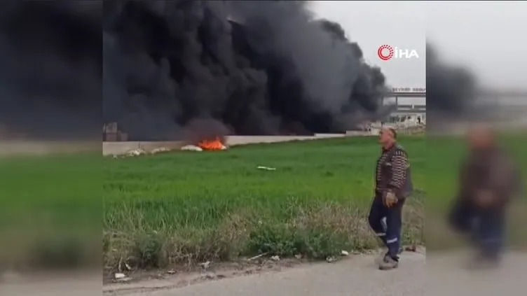 Ankara son dakika fabrika yangını!