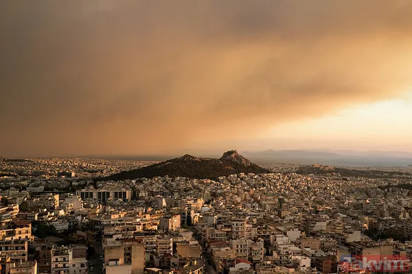 Yunanistan alevlere teslim oldu! O güne kadar kırmızı alarm! | Türkiye'den Yunanistan'a yardım eli - 31