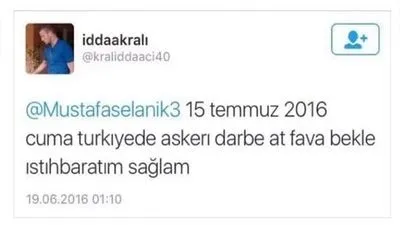 FETÖ'cünün telefonunda darbe tweeti!-1
