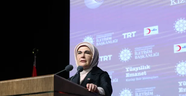 Son dakika: Başkan Recep Tayyip Erdoğan'ın eşi Emine Erdoğan'dan İsrail'in Gazze katliamına tepki: Bir milleti tarihten silmeye çalışıyor!