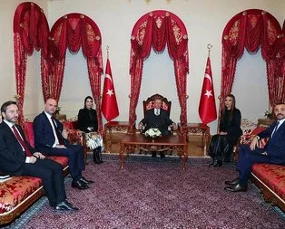 Başkan Erdoğan ünlü sanatçıları kabul etti