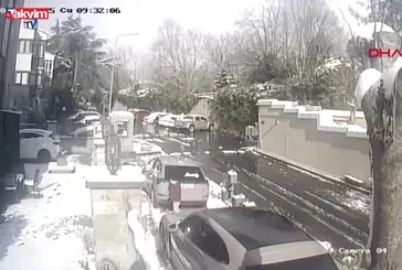 Sarıyer'de kayan cip can aldı!