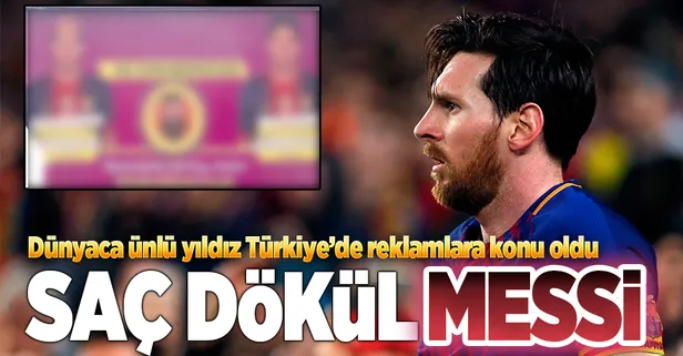 Saç dökül'Messi'