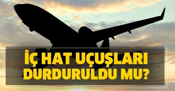 Ucuslar Iptal Mi Ic Hat Ucuslari Durduruldu Mu Hangi Sehirler Iller Arasi Ucus Yapilamayacak Takvim