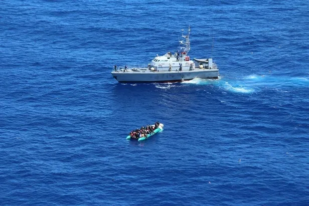 SON DAKİKA: MSB duyurdu: 97 düzensiz göçmen Libya açıklarında kurtarıldı-3